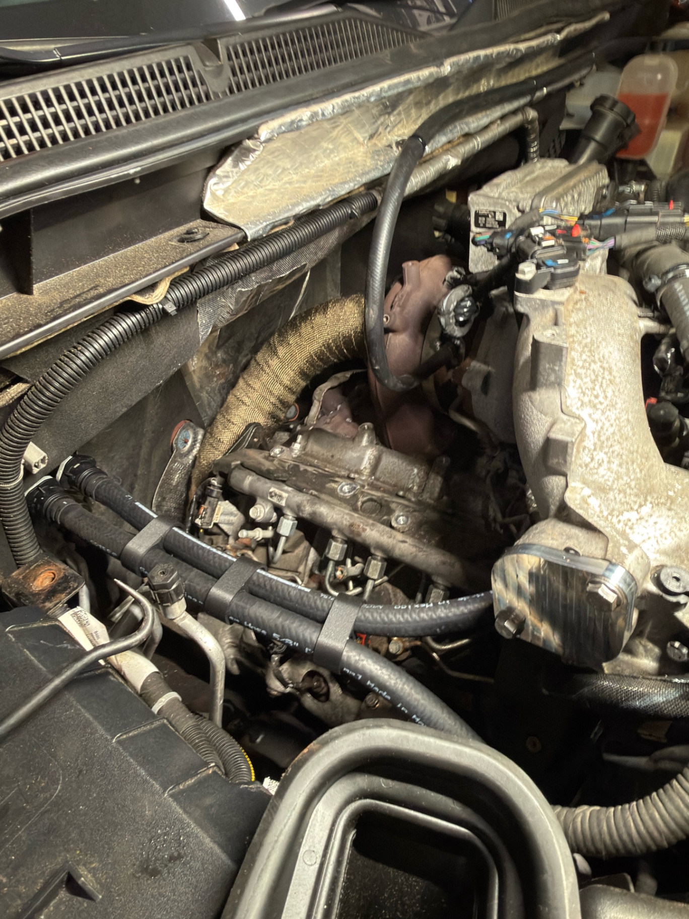 Duramax EGR components removed during teardown